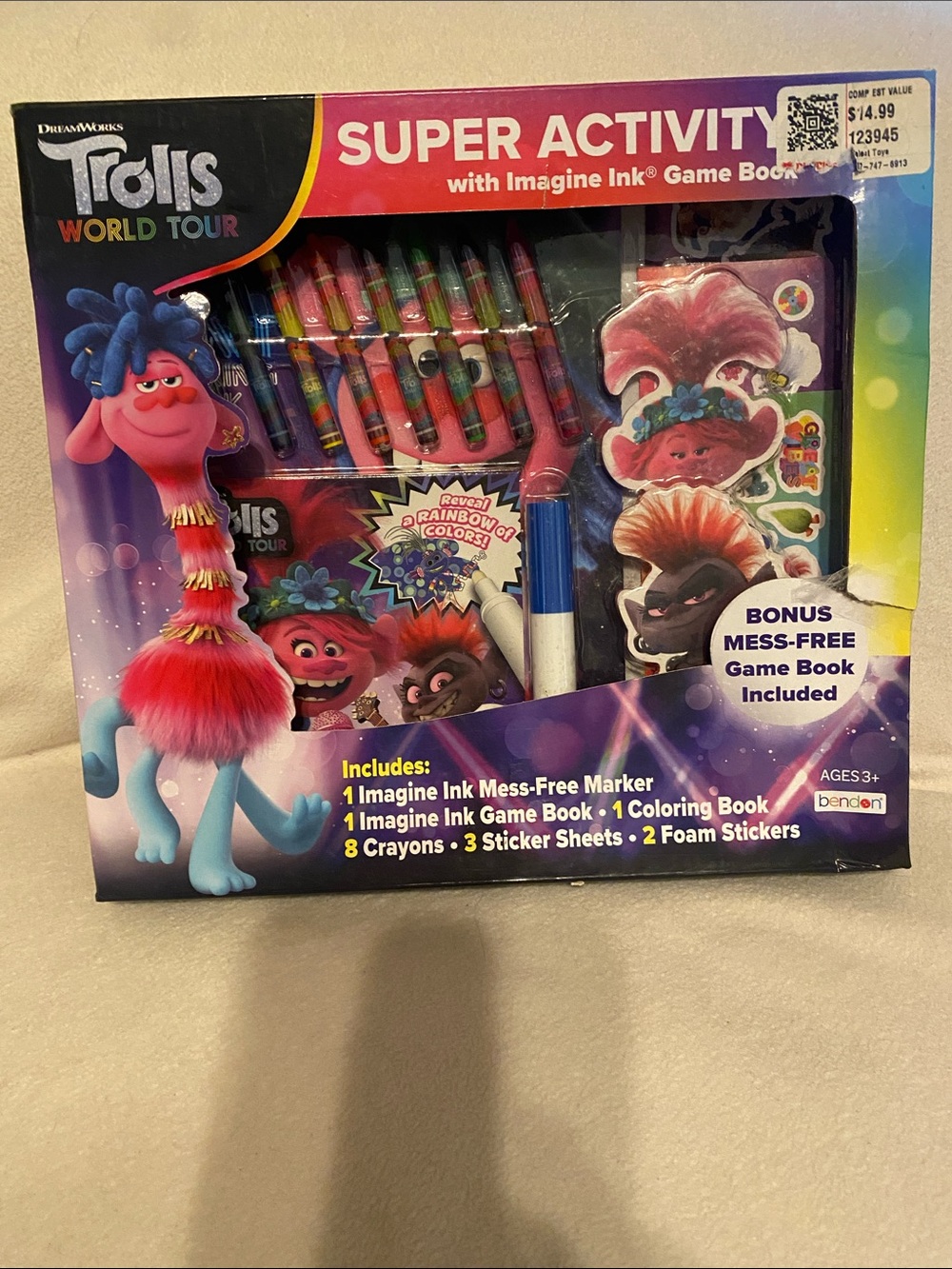 Dreamworks Trolls World Tour Super Activity Set With Imagine Ink Game Book (OFC)